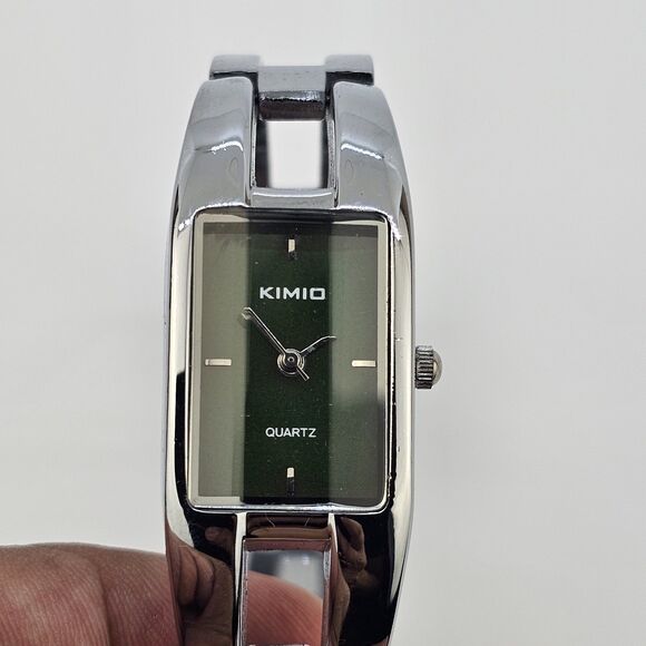 Kimio Women's Watch 20MM Gray Bracelet 5-6" New Battery Working READ DESCRIPTION - Picture 2 of 15